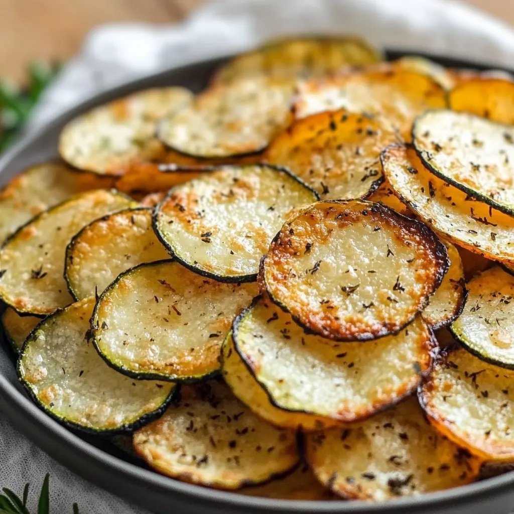Knusprige Zucchini-Chips aus dem Airfryer