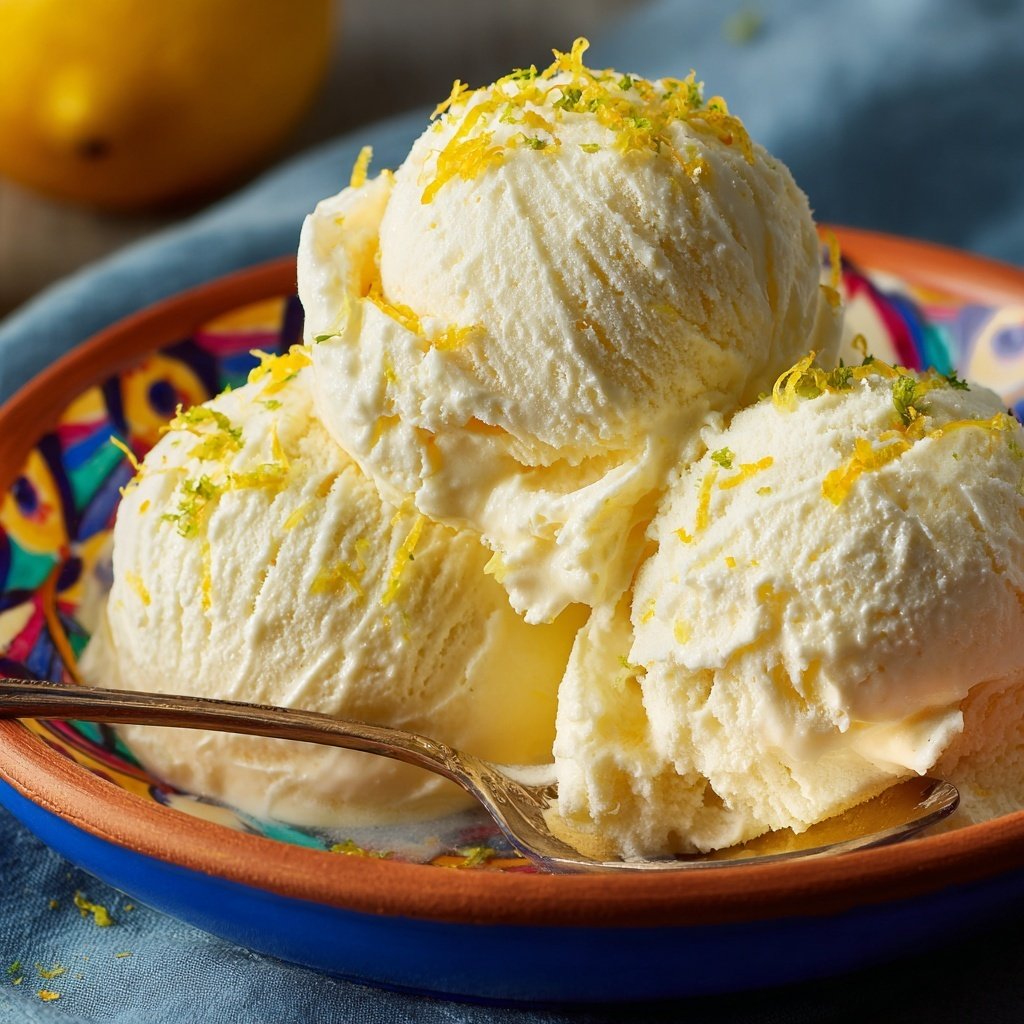 Eis Selber Machen Mit Zitrone