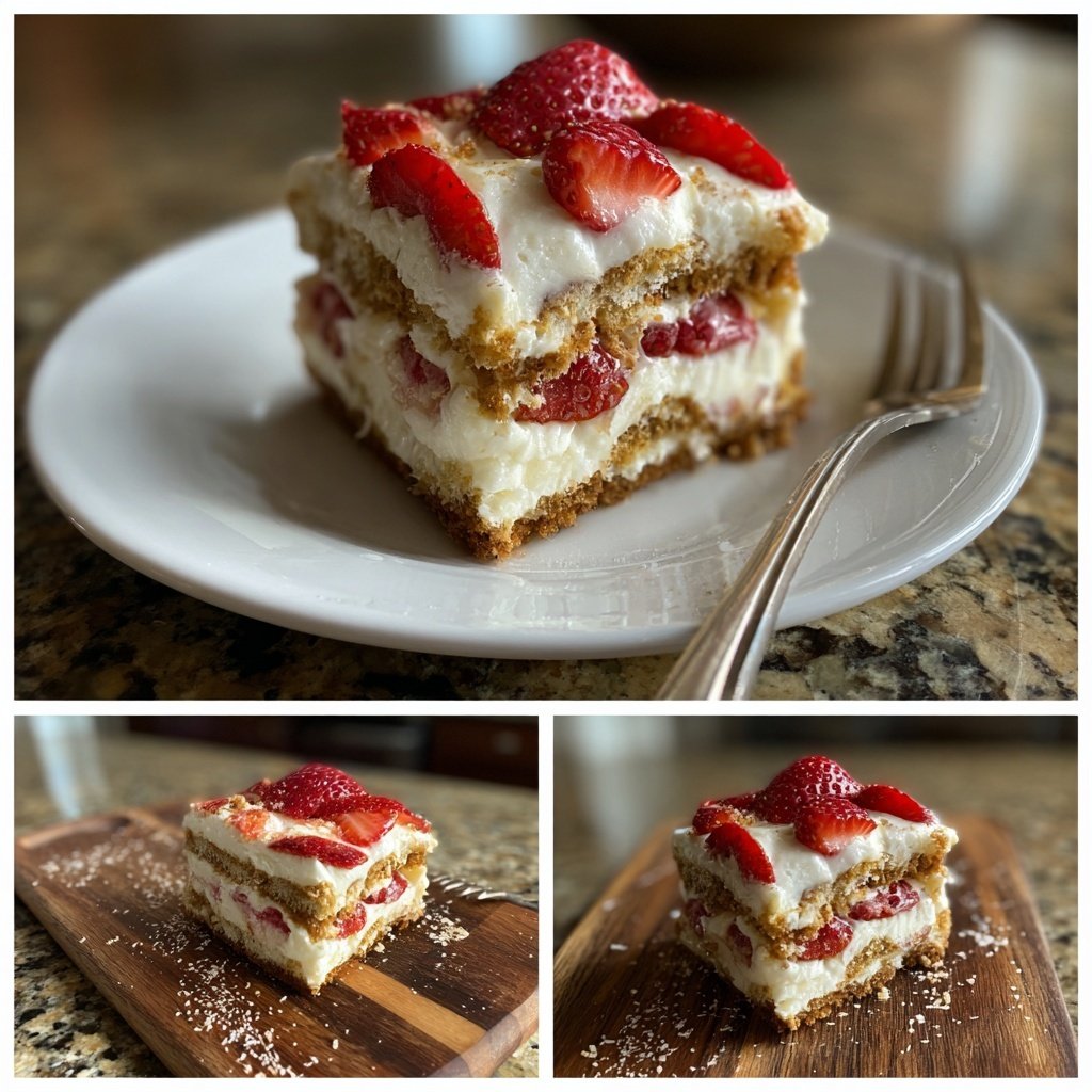 Erdbeer Tiramisu Mit Mascarpone