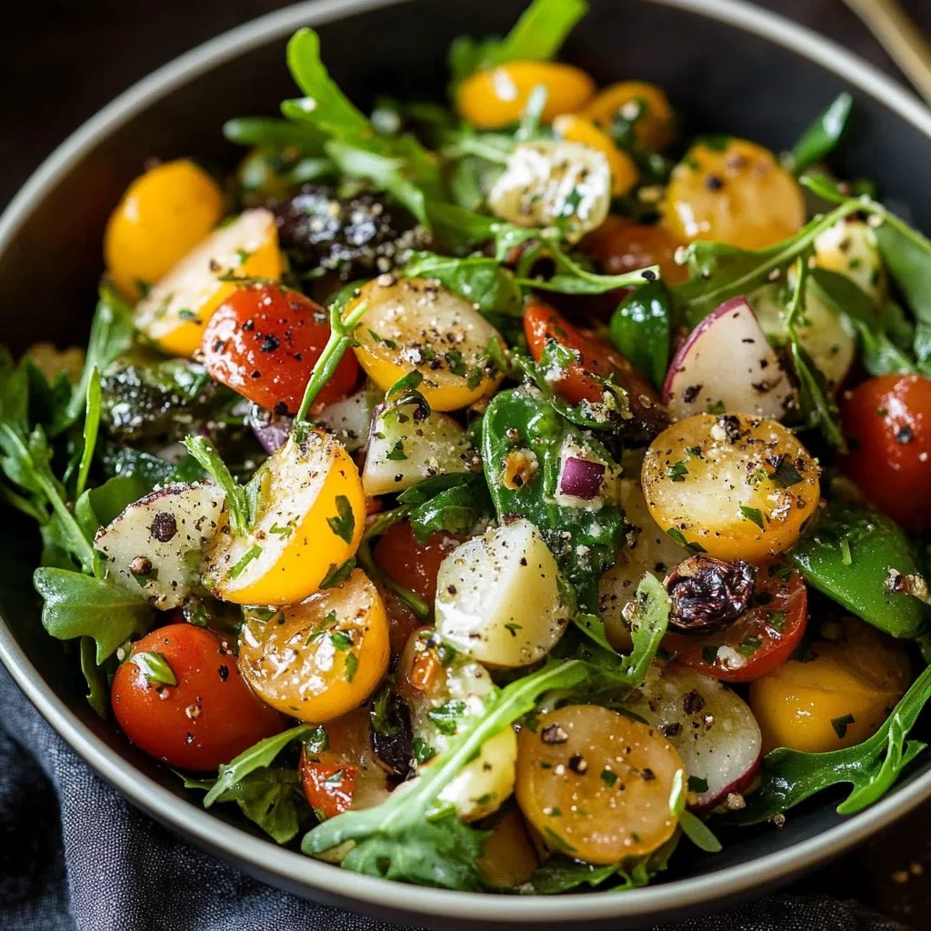 Kartoffel-Bohnen-Salat