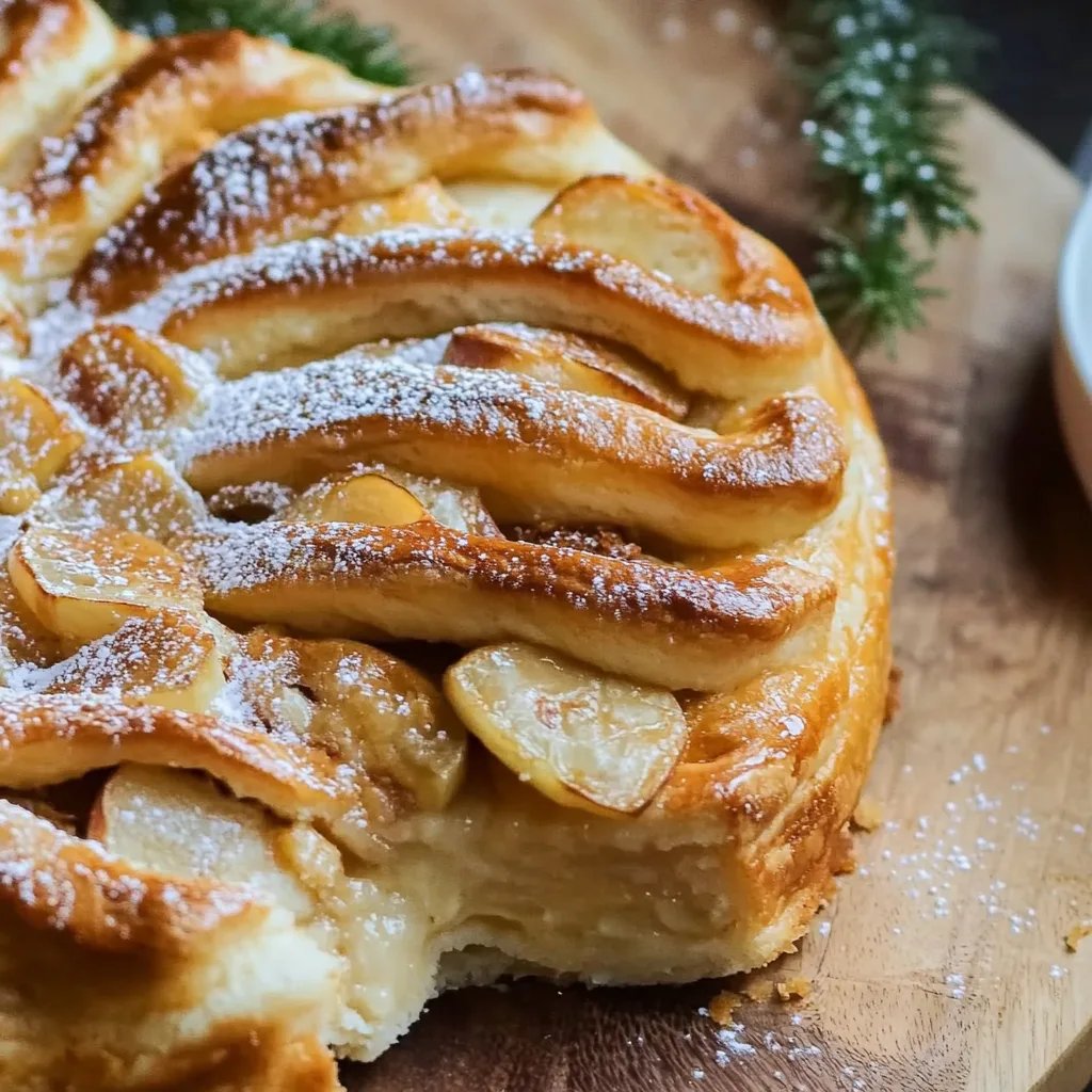 Blätterteig Tannenbäume